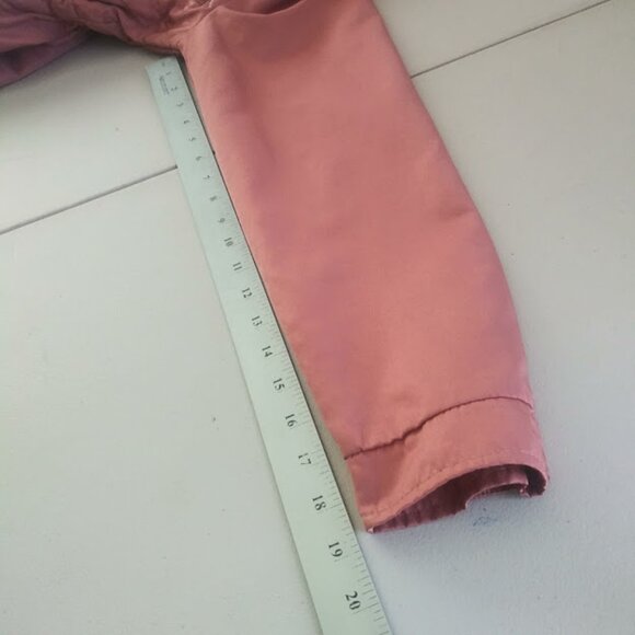 Black Label Collection by Miss London women's size L pink hooded jacket - Picture 4 of 16